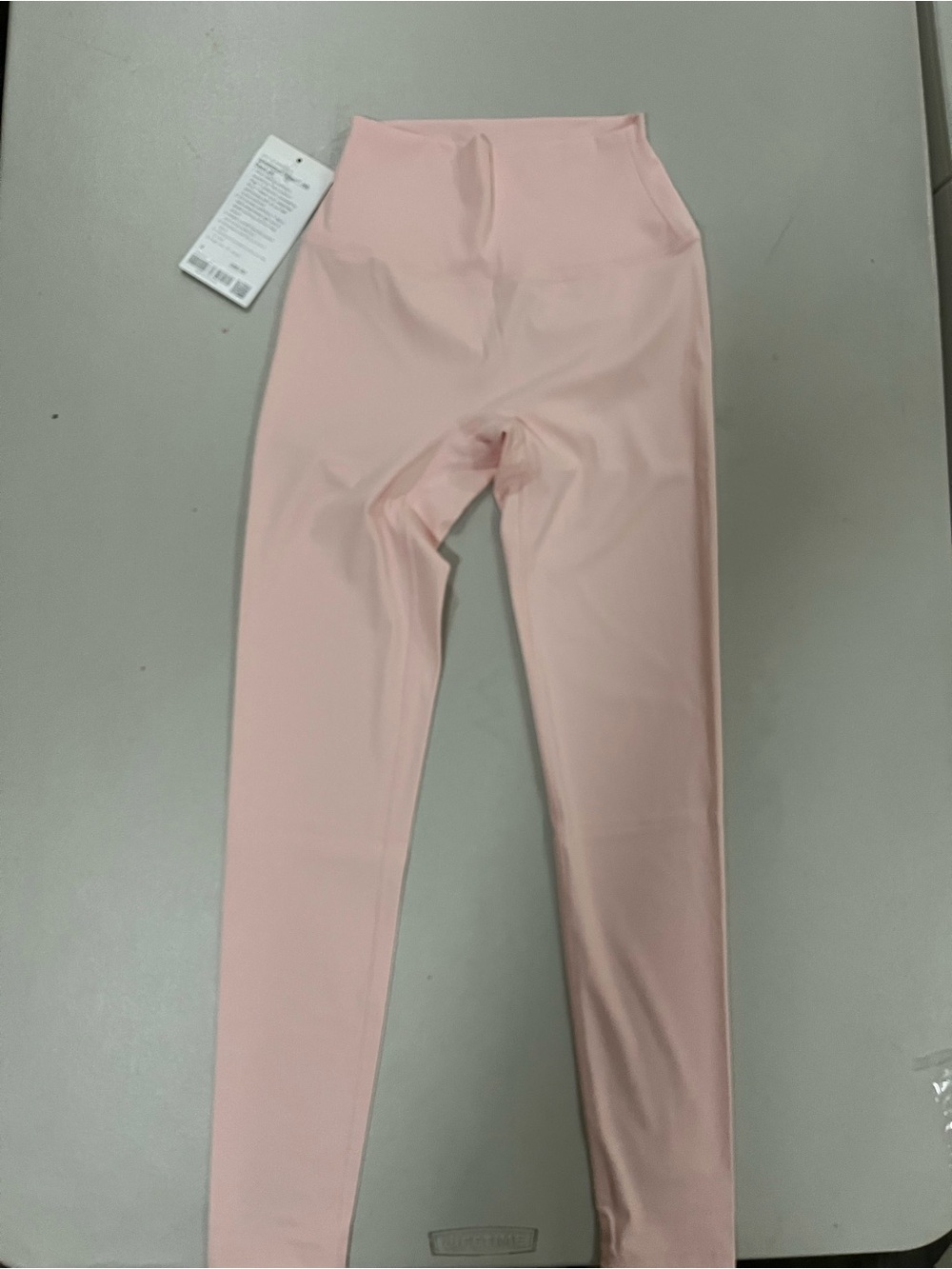 Lululemon Define Jacket & Leggings Set Light Pink Gold Zip Size 4 - Picture 7 of 8